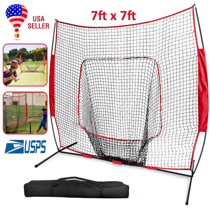 7 x 7 ft Baseball Softball Practice Net