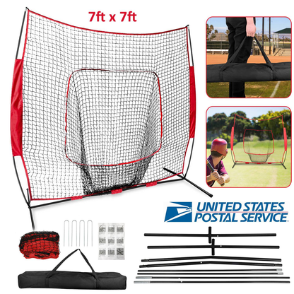 7 x 7 ft Baseball Softball Practice Net