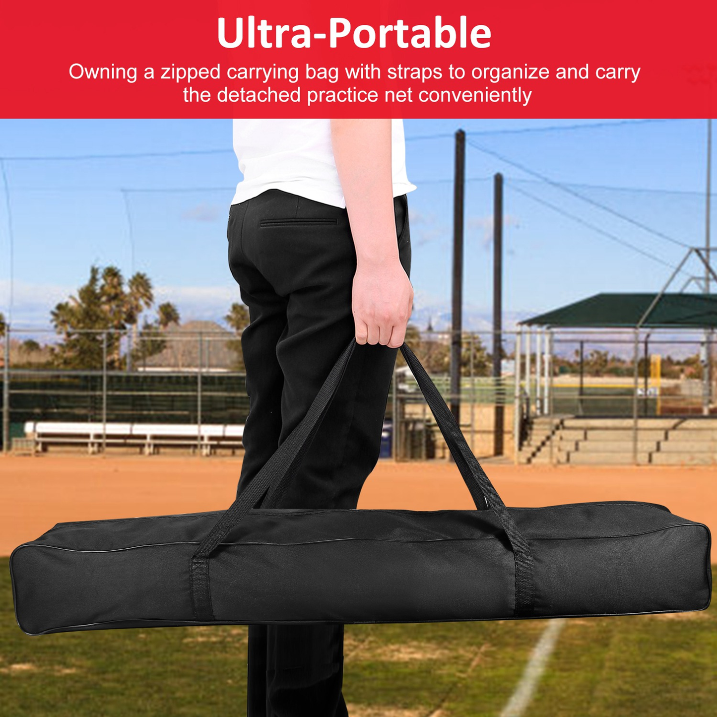 7 x 7 ft Baseball Softball Practice Net