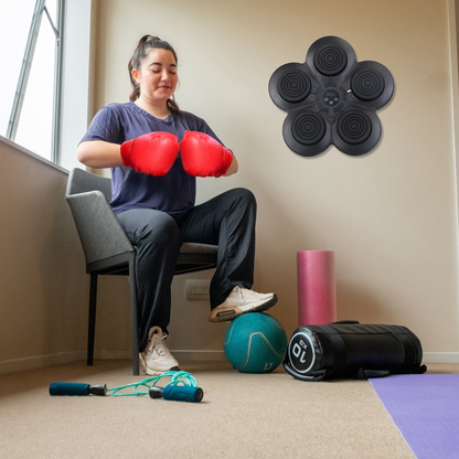 Music Boxing Machine with LED Wall Target