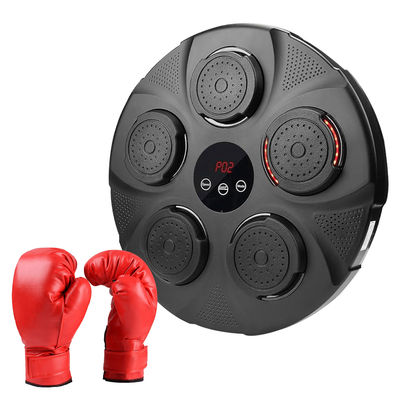 Music Boxing Machine with Wall Target and Adult Gloves