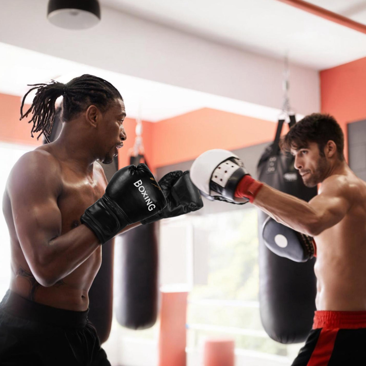 Adult Boxing Gloves, PU Leather