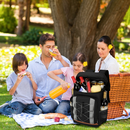 36-Can Leakproof Insulated Cooler Backpack