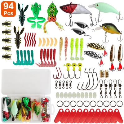 94-Piece Fishing Lures Kit