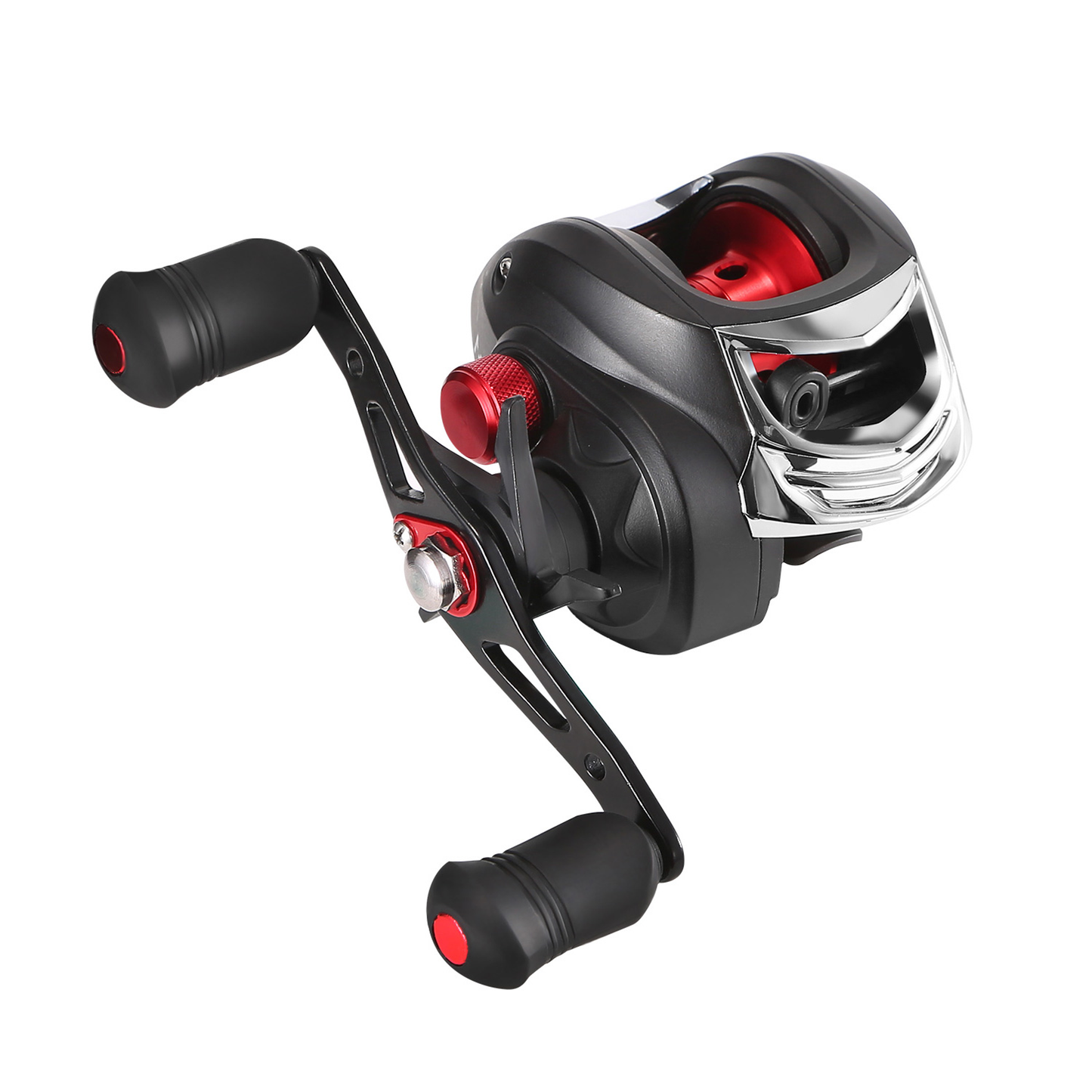 Baitcasting Fishing Reel, Right-Hand, 17.5 lb Drag
