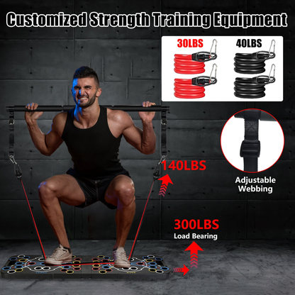 Multifunctional Push Up Board Strength Training Set