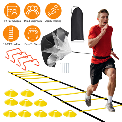 Speed and Agility Training Equipment Set