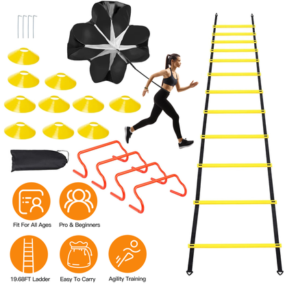 Speed and Agility Training Equipment Set
