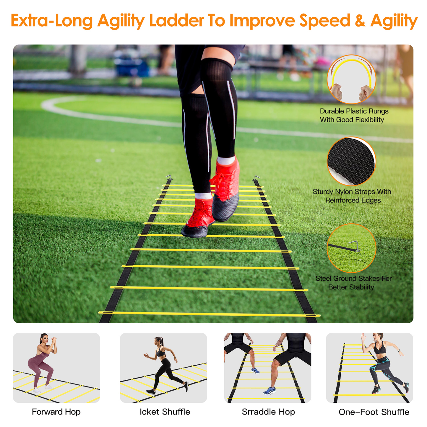 Speed and Agility Training Equipment Set