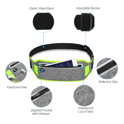 Slim Elastic Running Belt Waist Pack