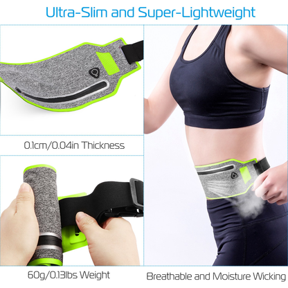 Slim Elastic Running Belt Waist Pack