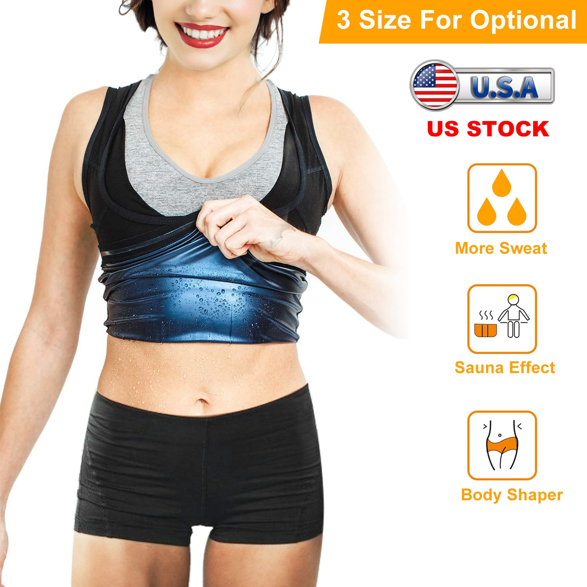 Women's Sweat Vest Waist Trainer Shaper