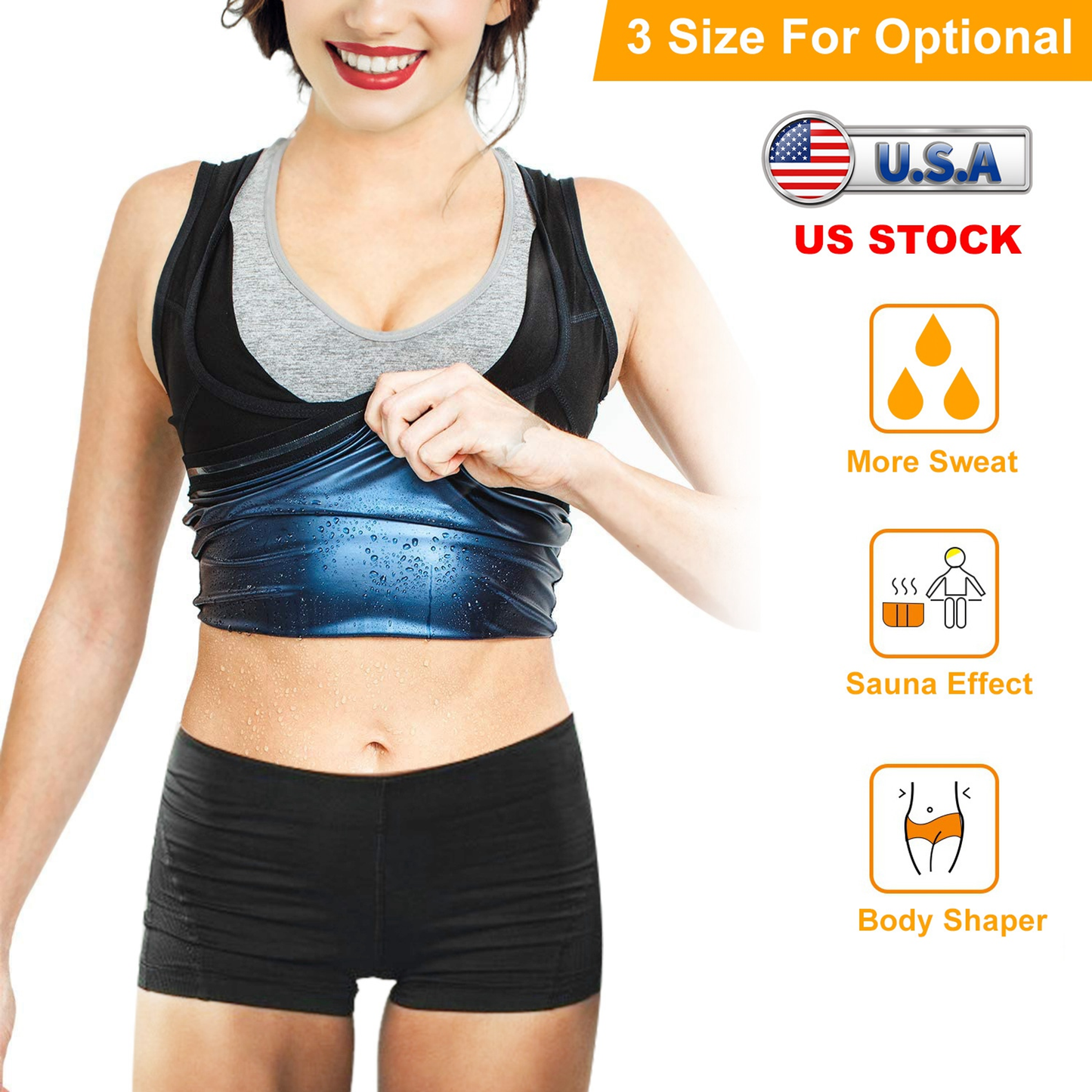 Women's Sweat Vest Waist Trainer Shaper