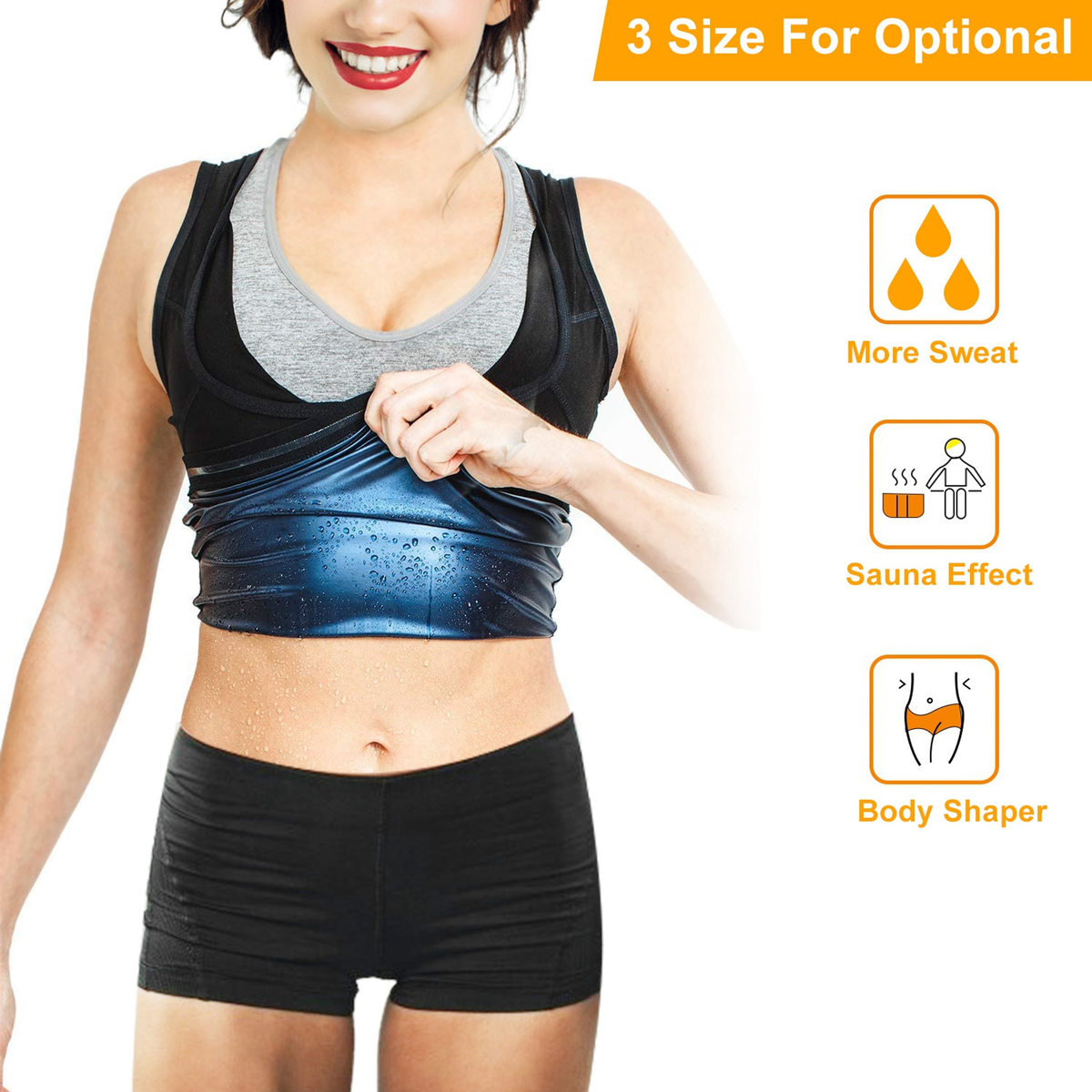 Women's Sweat Vest Waist Trainer Shaper