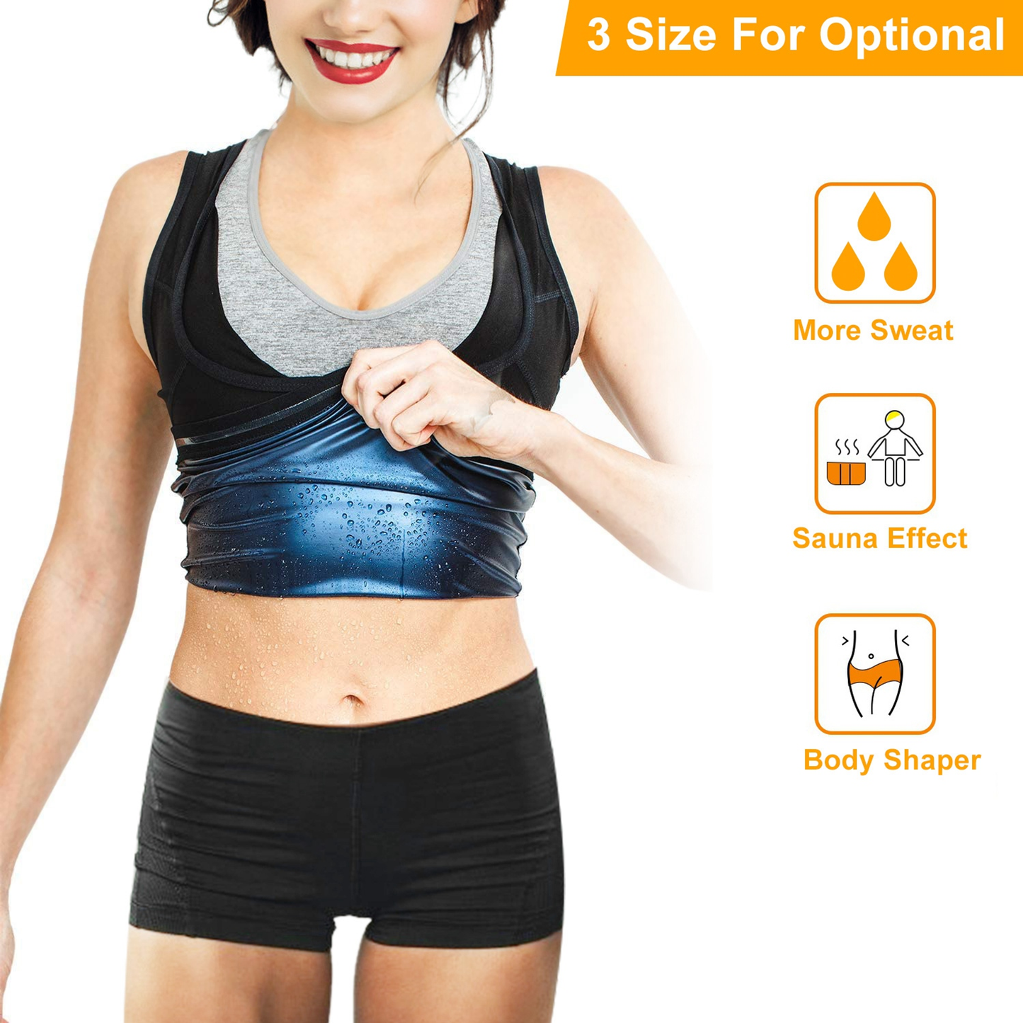 Women's Sweat Vest Waist Trainer Shaper