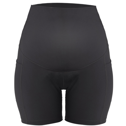 Maternity Yoga Shorts with Side Pockets