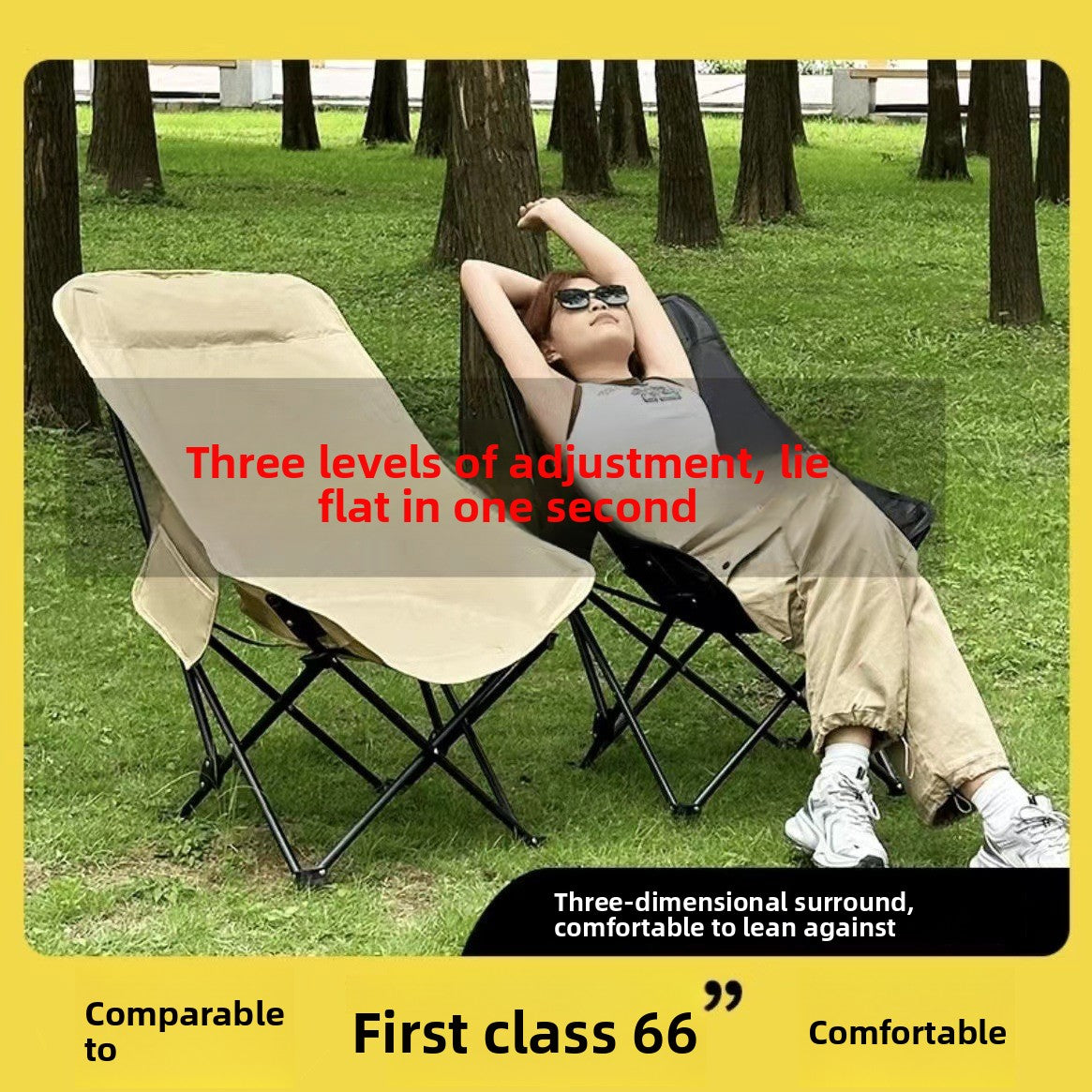 Foldable Moon Chair