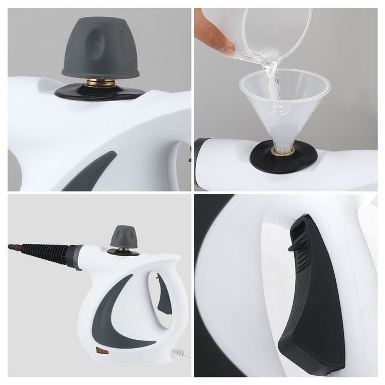 Handheld Steam Cleaner with 12 Accessories Multipurpose Home