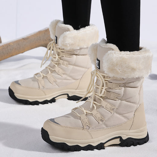 Fleece Lined Winter Snow Boots