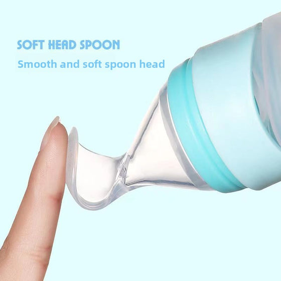 Silicone Squeeze Feeding Bottle for Infants product image 3