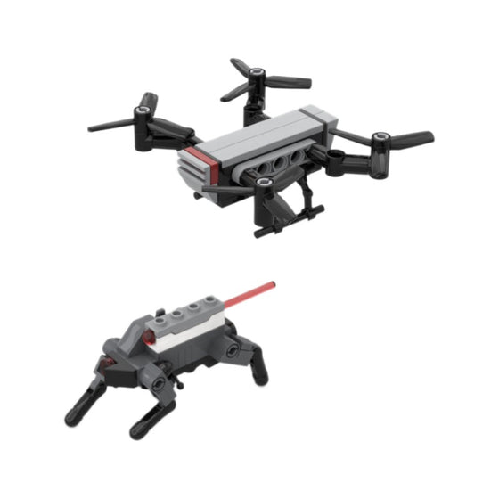 Robot dog fighter model assembled toy product image 4