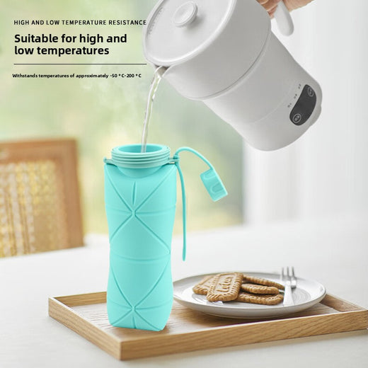 Collapsible Silicone Water Bottle