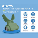 Resistance lung capacity training device