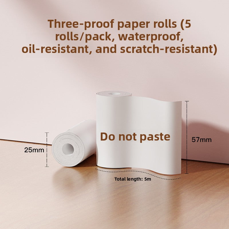 Portable Wireless Bluetooth Thermal Printer for Photo and Label Printing