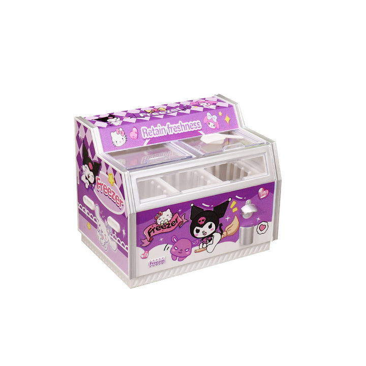 Magnetic refrigerator stick horizontal simulation freezer