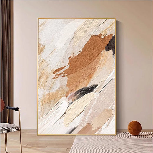 Nordic Cream Style Bedroom Decorative Painting Landscape Mural