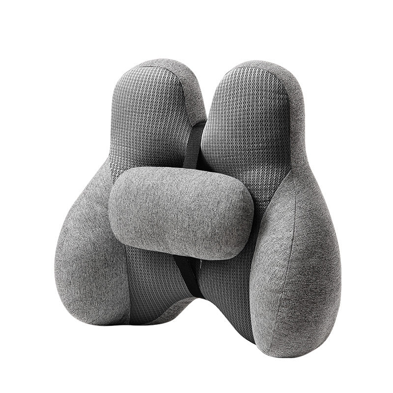 Ergonomic Lumbar Support Cushion Chair Pad