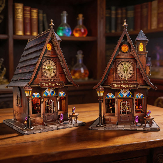 3D Wooden Miniature House DIY Model Puzzle product image 3