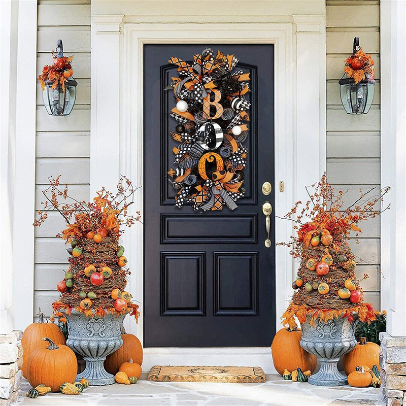 Halloween Door Wreath Decoration