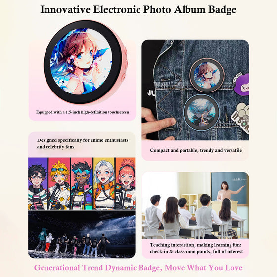 Bluetooth Electronic Badge with Dynamic Display product image 2