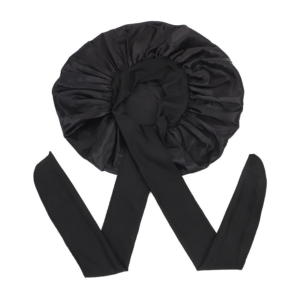 Womens Satin Sleep Cap Hair Protection Bonnet