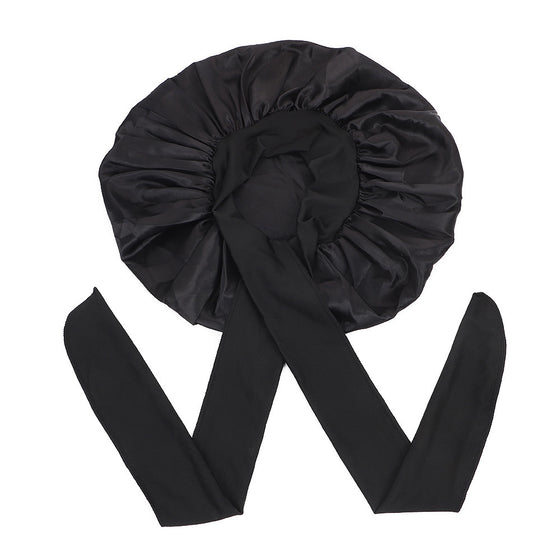 Womens Satin Sleep Cap Hair Protection Bonnet