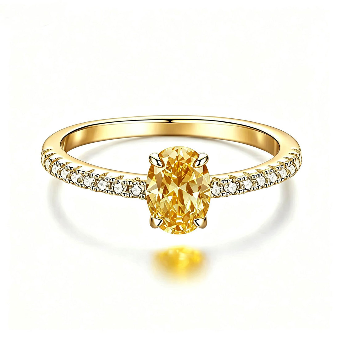 Natural Gemstone Birthstone Ring