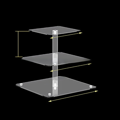 Acrylic cake stand