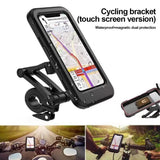 Motorcycle phone holder 360 degree rotation view