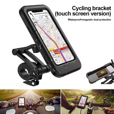 Motorcycle phone holder 360 degree rotation view