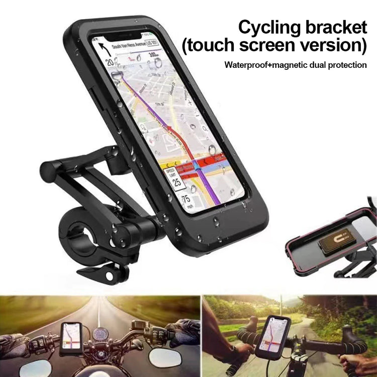 Motorcycle phone holder 360 degree rotation view