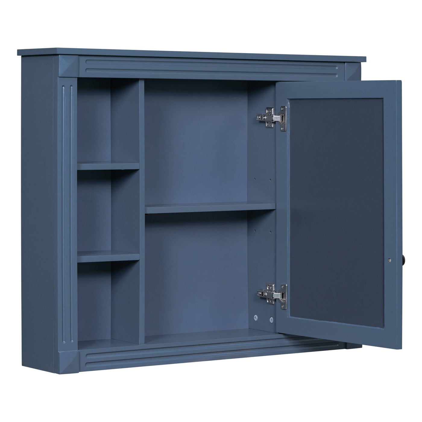 Modern Wall Mounted Bathroom Mirror Storage Cabinet2
