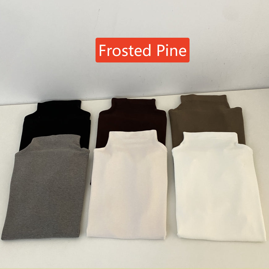 Button-down fitted pure cotton women's T-shirt