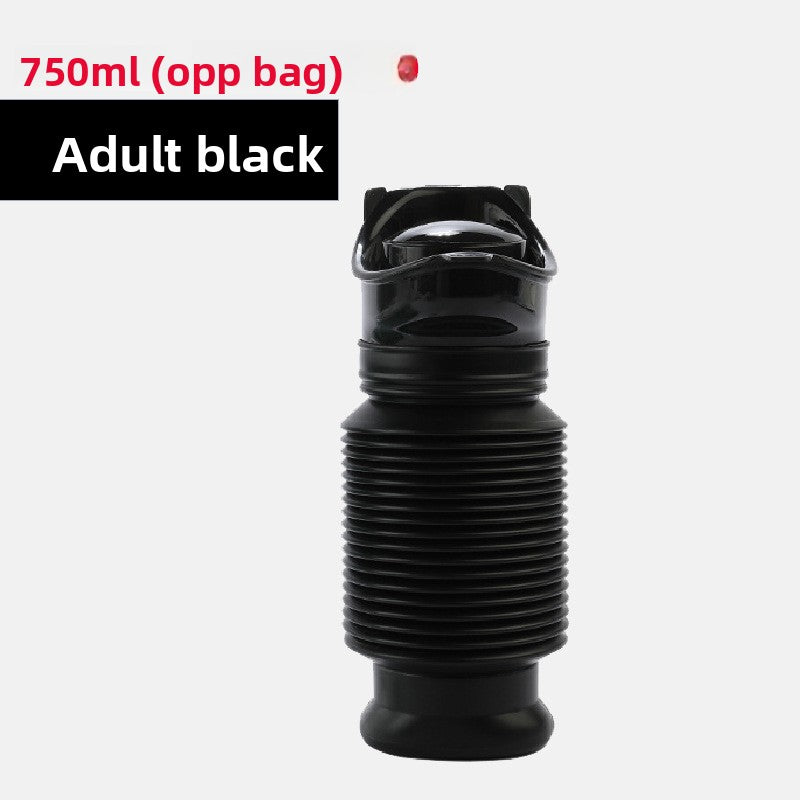 Portable Retractable Urinal for Emergency Use