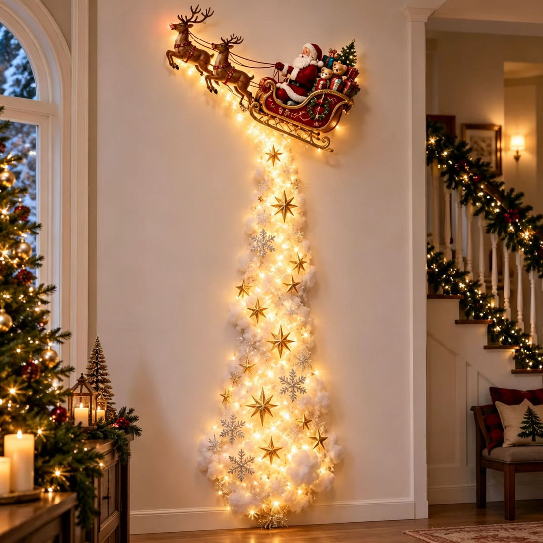 Christmas Magic Pathway Wall Light