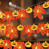 Maple Leaf Pumpkin LED Decorative Light String