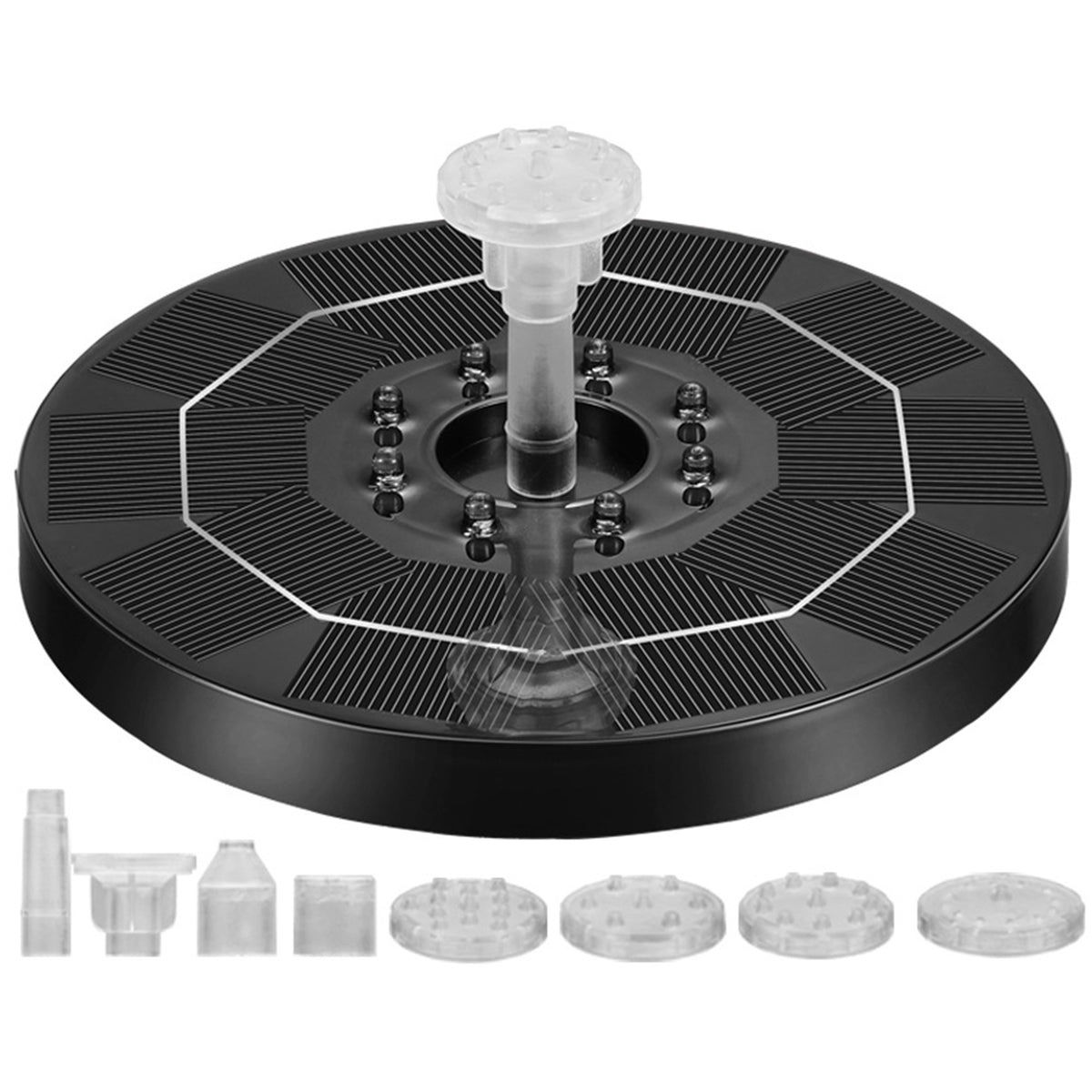 Solar Powered Floating Fountain Pump