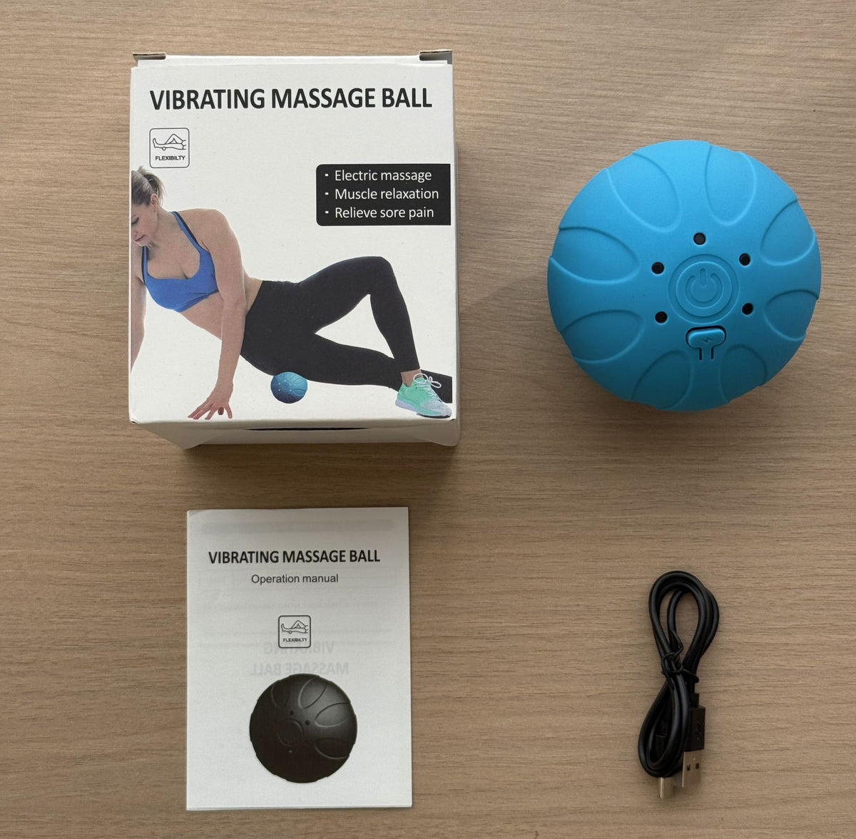 Electric Vibrating Massage Ball for Muscle Relaxation Health & Wellness product image 7