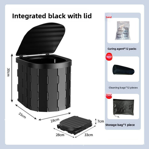 Portable Folding Toilet for Outdoor Camping