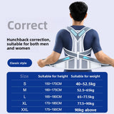 Unisex Breathable Posture Correction Belt